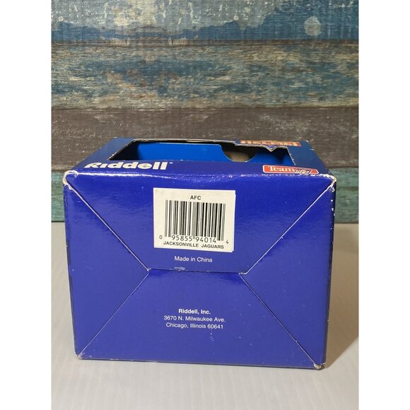 Jacksonville Jaguars Riddell Micro Collector Football Helmet Team Logo NFL NOS - Picture 5 of 5